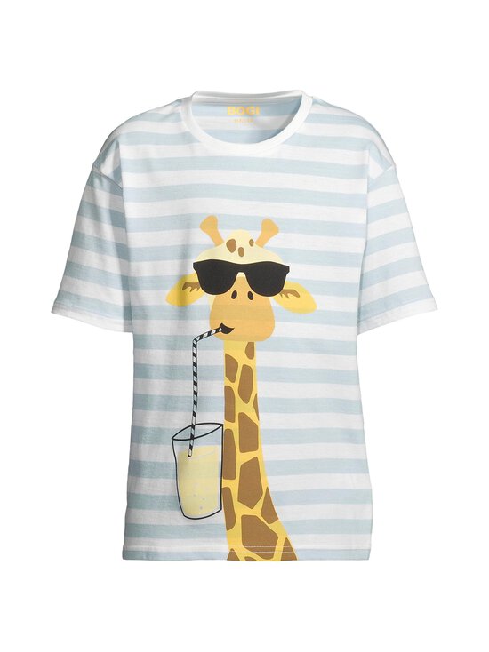 Bogi - Mort Giraff t-paita - SKY RIDE BLUE/WHITE STRIPE | Stockmann - photo 1