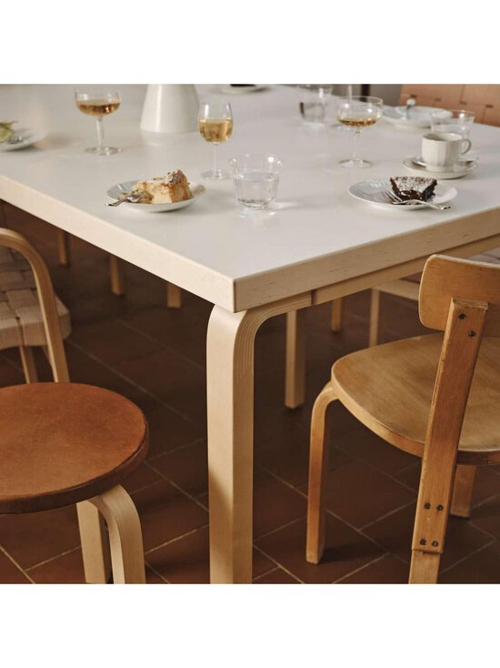 Artek - Pöytä 83 koivu/valkoinen laminaatti 91 x 182 cm - BEIGE | Stockmann - photo 5