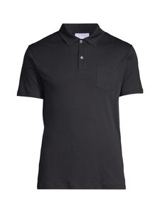 Sunspel - Sea Island -pikeepaita - BLACK | Stockmann