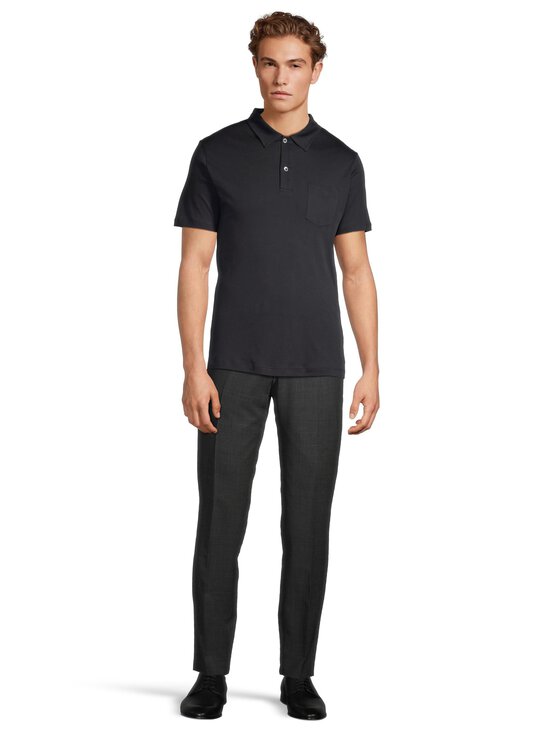 Sunspel - Sea Island -pikeepaita - BLACK | Stockmann - photo 2