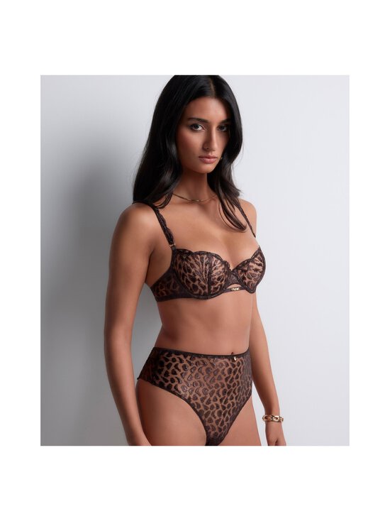 Aubade - Very high brief crazy in love -alushousut - SATIN BROWN | Stockmann - photo 4