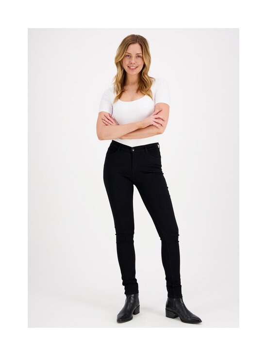 Very Nice - Legging 9691 Slim Fit -farkut - BLACK (MUSTA) | Stockmann - photo 3