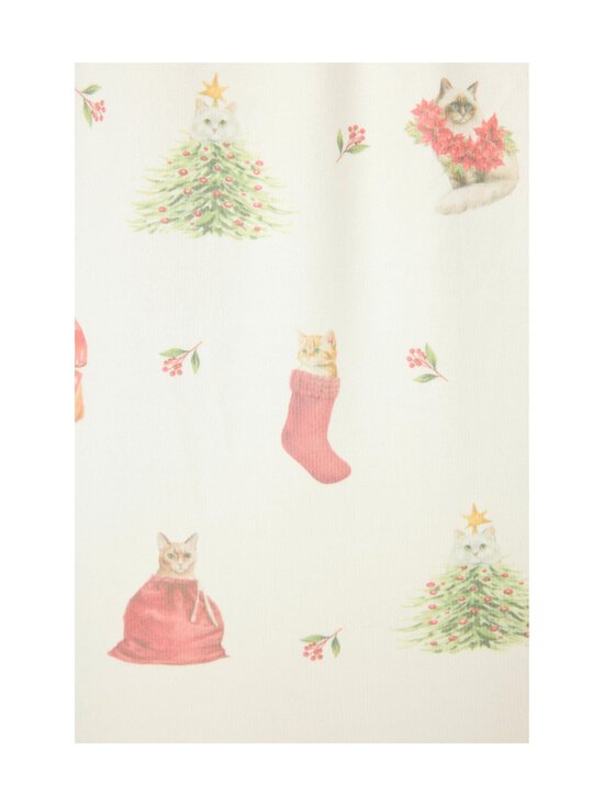 Pj Salvage - Pidžaama Feline Festive - 102 OFF-WHITE | Stockmann - photo 6