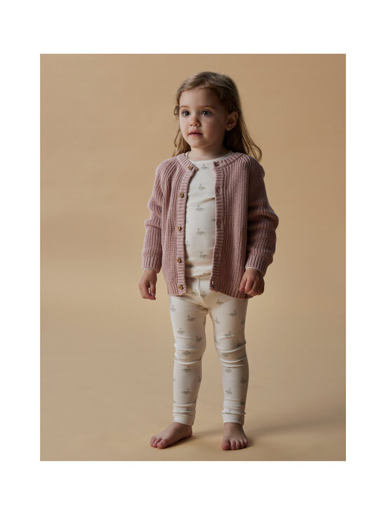 Lil' Atelier - NmfGavo Eko Slim -paita - PASTEL PARCHMENT AOP:SWAN | Stockmann - photo 6