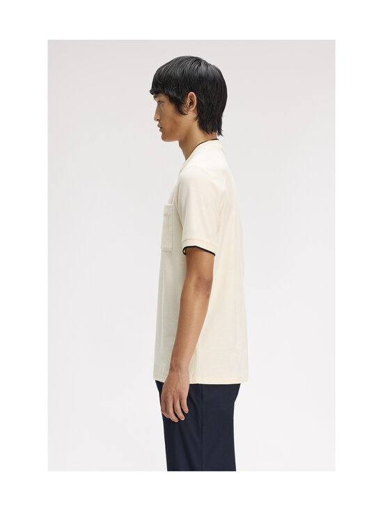 Fred Perry - Pocket Detail Pique t-paita - ECRU | Stockmann - photo 4