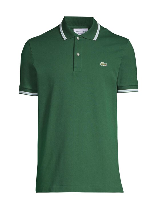 Lacoste - Ribbed Collar Regular Fit polo krekls - 132 GREEN - photo 1 Lacoste - Ribbed Collar Regular Fit polo krekls - 132 GREEN | Stockmann - photo 1