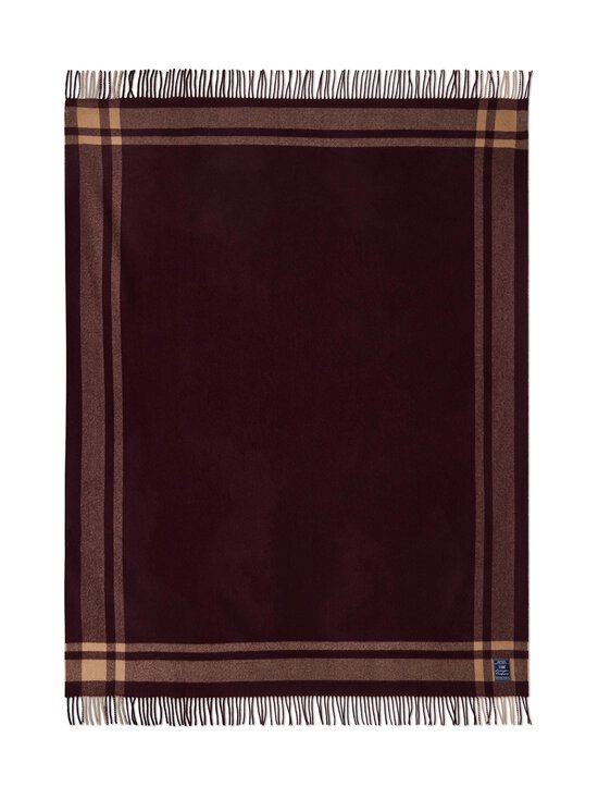 Lexington - Pleds ar svītrainu apmali 130 x 170 cm - 2888 FIG/FUDGE | Stockmann - photo 2