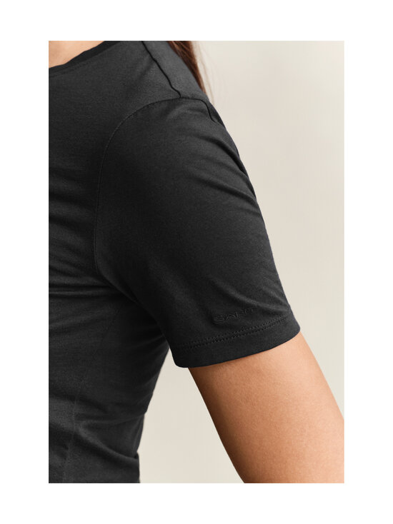GANT - Light Cotton -t-paita - 5 BLACK | Stockmann - photo 4