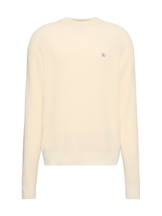 Calvin Klein Jeans - Ez Cotton Waffle Crewneck -neule - F7J CALICO | Stockmann - photo 1