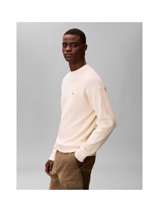Calvin Klein Jeans - Ez Cotton Waffle Crewneck -neule - F7J CALICO | Stockmann - photo 4