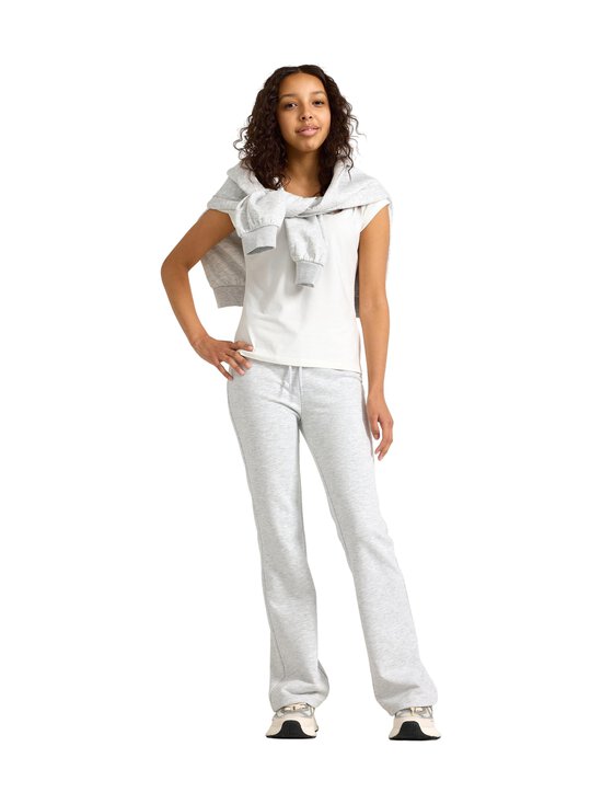 Lindex - Flared-collegehousut - 9802 LIGHT GREY MELANGE | Stockmann - photo 3