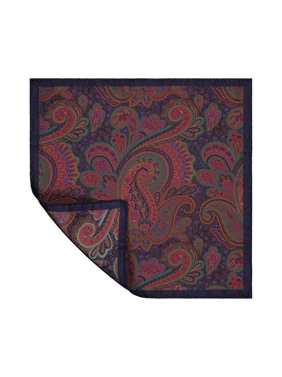 Stockholm Kravatt - Big Paisley -silkkitaskuliina - 1 BLACK | Stockmann - photo 2