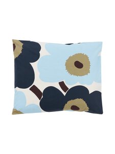 Marimekko - Unikko-tyynyliina 50 x 60 cm - 155 OFF WHITE, BLUEBERRY, C.BLUE | Stockmann