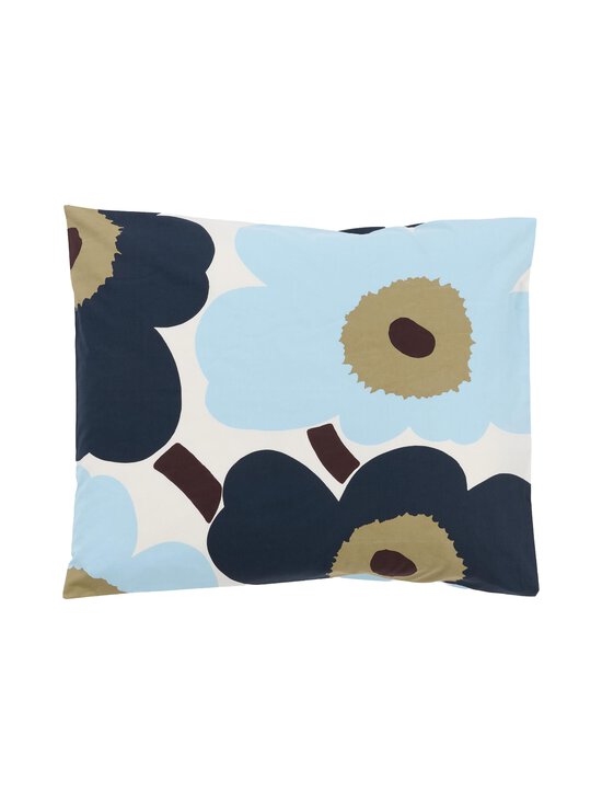 Marimekko - Unikko-tyynyliina 50 x 60 cm - 155 OFF WHITE, BLUEBERRY, C.BLUE | Stockmann - photo 1