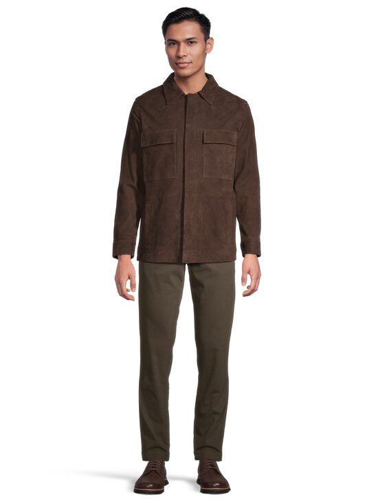 SAND Copenhagen - Aiden Pocket zamšādas virskrekls - 290 DARK BROWN | Stockmann - photo 2