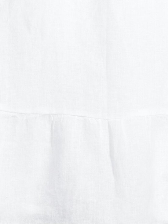 Lexington - Belted V-Neck -pellavamekko - 100 WHITE | Stockmann - photo 4