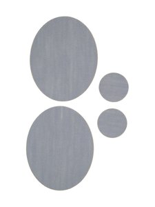Vaatelaastari FabPatch - Merino-tekstiilin korjauslaastari - GREY | Stockmann