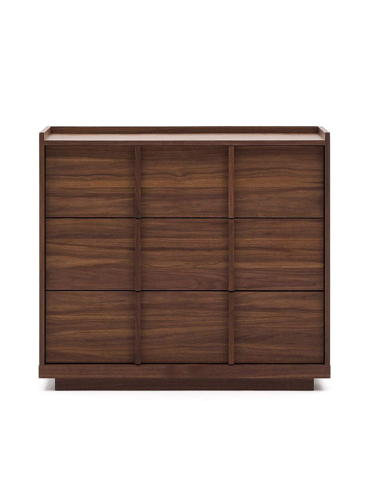 Onix-lipasto tumma pähkinä 100 x 78 cm