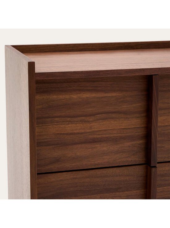 Kave Home - Onix-lipasto tumma pähkinä 100 x 78 cm - BROWN | Stockmann - photo 4