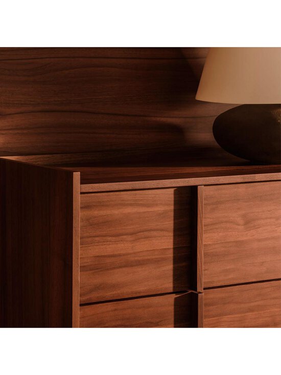 Kave Home - Onix-lipasto tumma pähkinä 100 x 78 cm - BROWN | Stockmann - photo 8