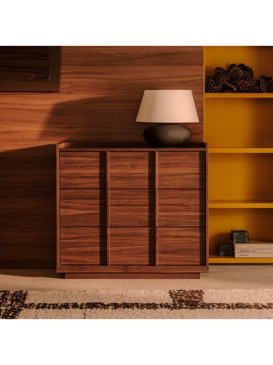 Kave Home - Onix-lipasto tumma pähkinä 100 x 78 cm - BROWN | Stockmann - photo 7