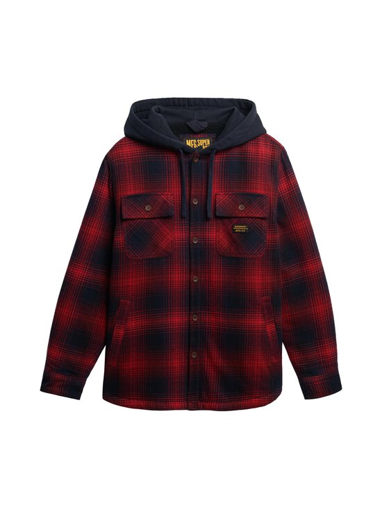 Superdry - Surplus Hooded krekljaka - C1S OVER OMBRE RED - photo 1 Superdry - Surplus Hooded krekljaka - C1S OVER OMBRE RED | Stockmann - photo 1