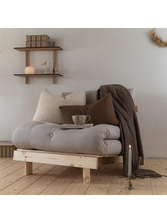 Karup - Roots-futonnojatuoli wheat beige / mänty L 90 cm - BEIGE | Stockmann - photo 8