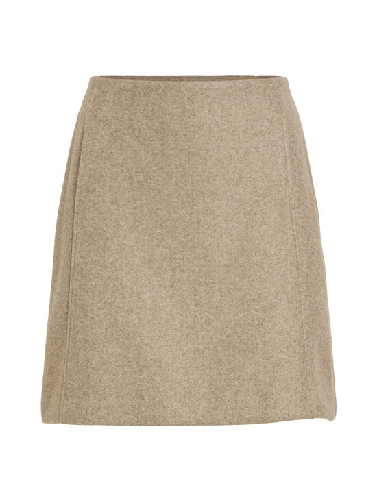 Vila - ViZikka High Waist -hame - DARK NATURAL MELANGE | Stockmann - photo 1