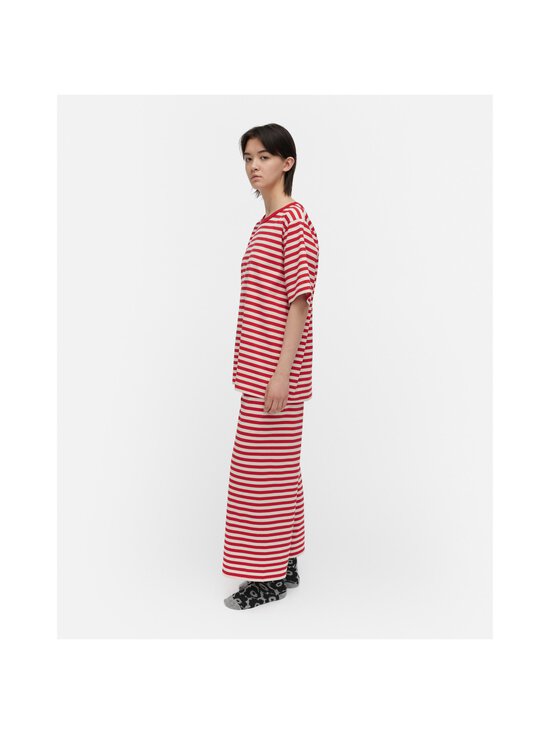 Marimekko - Tasaraita Unisex Kioski t-paita - 899 RED, OFF WHITE - photo 4 Marimekko - Tasaraita Unisex Kioski t-paita - 899 RED, OFF WHITE | Stockmann - photo 4