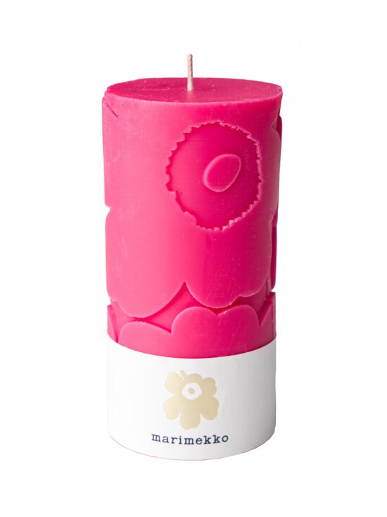 Marimekko - Lauaküünal Unikko 6,5 x 14 cm - PINK | Stockmann - photo 1