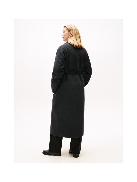 Tommy Hilfiger - Regular Belted Maxi -villakangastakki - P4E DARK GREY HEATHER - photo 3 Tommy Hilfiger - Regular Belted Maxi -villakangastakki - P4E DARK GREY HEATHER | Stockmann - photo 3