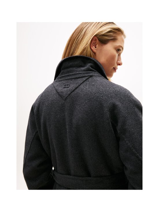 Tommy Hilfiger - Regular Belted Maxi -villakangastakki - P4E DARK GREY HEATHER - photo 4 Tommy Hilfiger - Regular Belted Maxi -villakangastakki - P4E DARK GREY HEATHER | Stockmann - photo 4