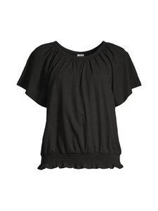 NOOM - Tricha Linen -trikoopusero - BLACK SOLID | Stockmann