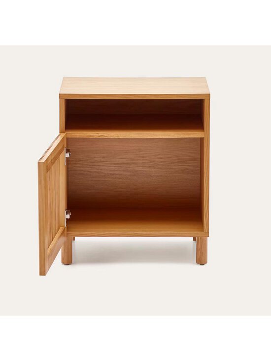 Kave Home - Beyla-yöpöytä tammi 53 x 62 cm - BEIGE | Stockmann - photo 4