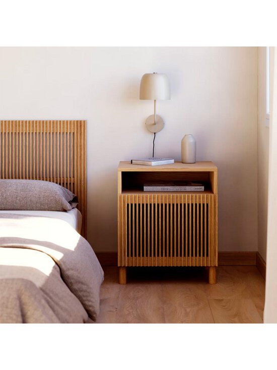 Kave Home - Beyla-yöpöytä tammi 53 x 62 cm - BEIGE | Stockmann - photo 6