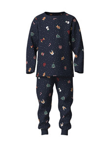 Name It - NmnVismas-pyjama - NAVY BLAZER AOP:CHRISTMAS | Stockmann