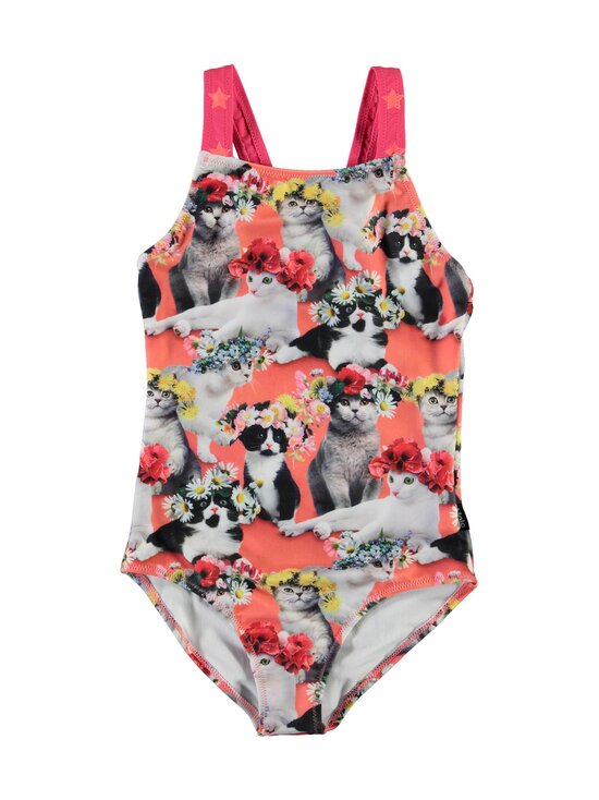 Nakia Flower Power Cats -uimapuku