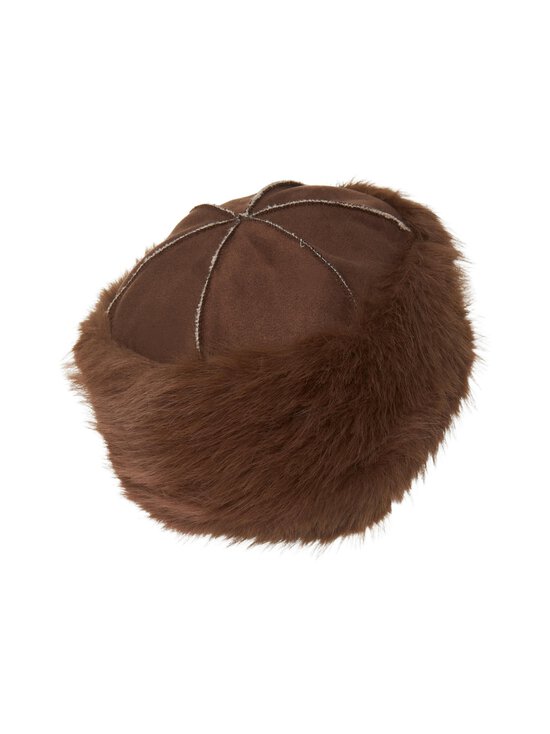 KN Kati Niemi - Kunstkarusnahast müts Freja - 10 BROWN | Stockmann - photo 2