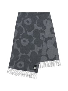 Marimekko - Kootud sall Identtinen Unikko - 919 GREY, LIGHT GREY | Stockmann