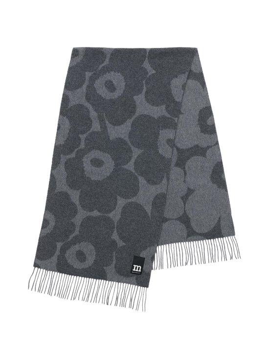 Marimekko - Kootud sall Identtinen Unikko - 919 GREY, LIGHT GREY | Stockmann - photo 1