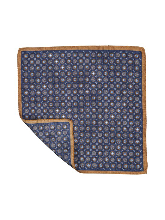 Stockholm Kravatt - Medallion-silkkitaskuliina - 5 BRONZE / BLUE | Stockmann - photo 2