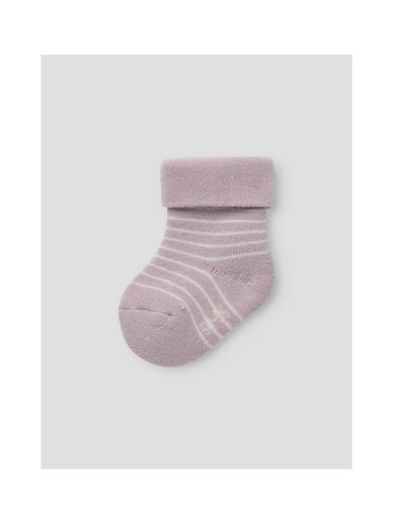 Name It - NbfRifia Terry zeķes 2 iepak. - KEEPSAKE LILAC PACK:CLOUD DANCER | Stockmann - photo 3