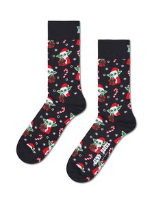 Happy Socks - Star Wars Holiday Grogu -sukat - 9000 BLACK | Stockmann