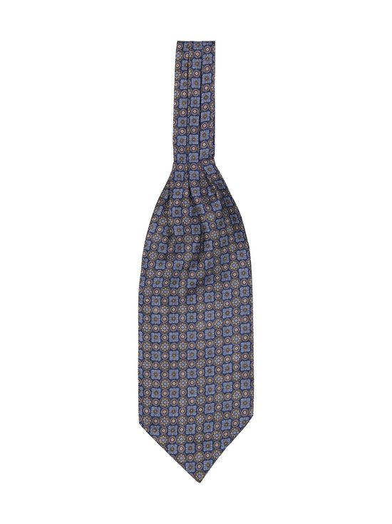 Stockholm Kravatt - Siidilips Ascot Medallion Paisley - 2 NAVY/BROWN | Stockmann - photo 1