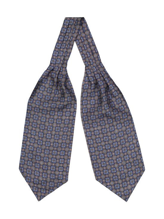 Stockholm Kravatt - Siidilips Ascot Medallion Paisley - 2 NAVY/BROWN | Stockmann - photo 2