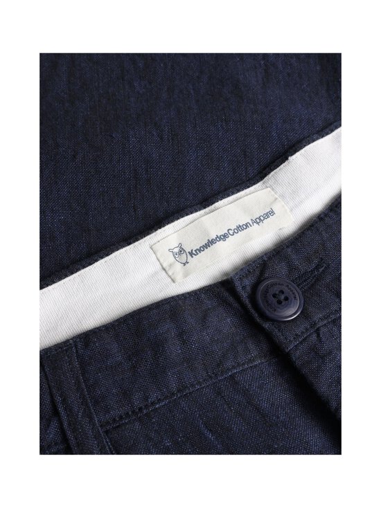 Knowledge Cotton Apparel - Linased lühikesed püksid Chuck - 1001 TOTAL ECLIPSE - photo 2 Knowledge Cotton Apparel - Linased lühikesed püksid Chuck - 1001 TOTAL ECLIPSE | Stockmann - photo 2