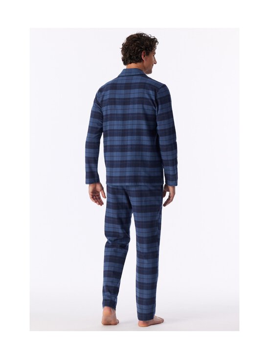 Schiesser - Flannel Check divdaļīga pidžama - 843 FADED DENIM | Stockmann - photo 3