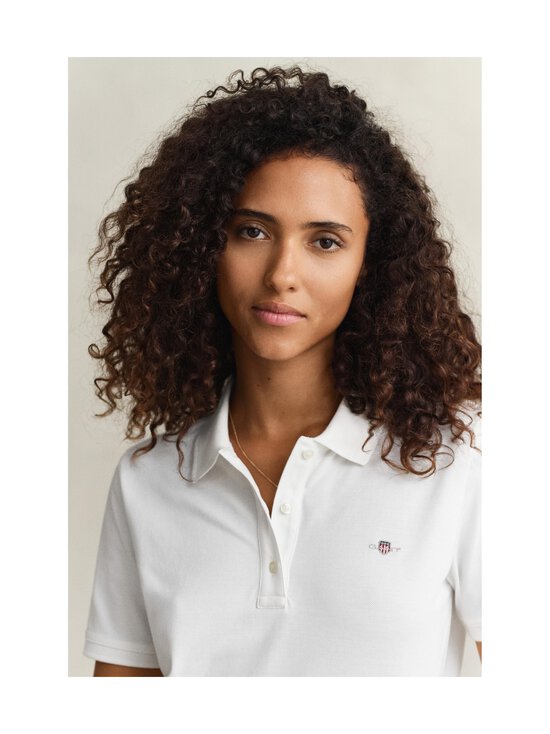 GANT - Reg Shield -pikeepaita - 110 WHITE | Stockmann - photo 4