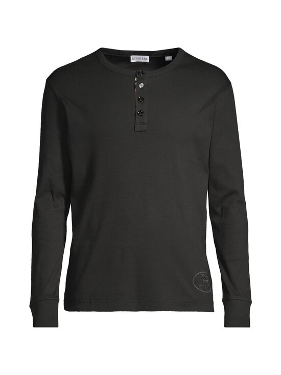 Burberry - Henley-trikoopaita - BLACK | Stockmann - photo 1