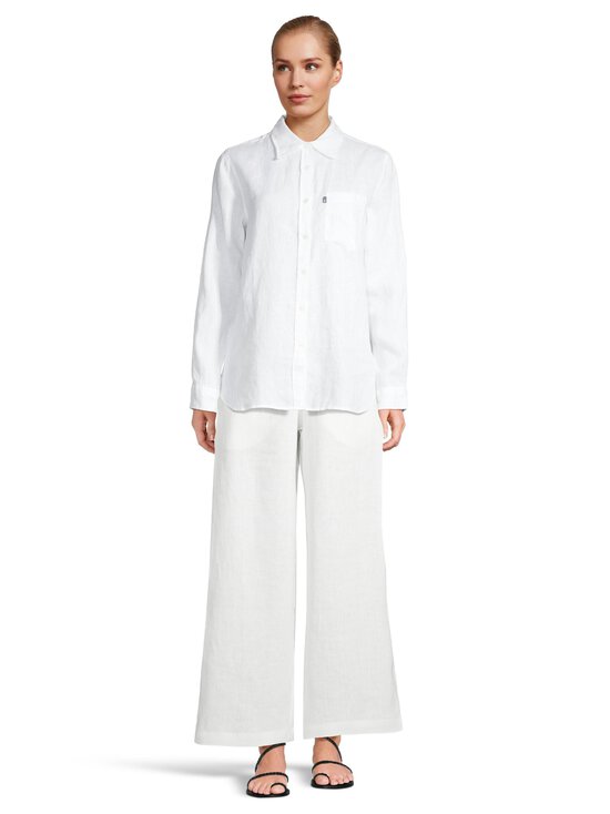 Lexington - Classic-pellavapaitapusero - 100 WHITE | Stockmann - photo 2